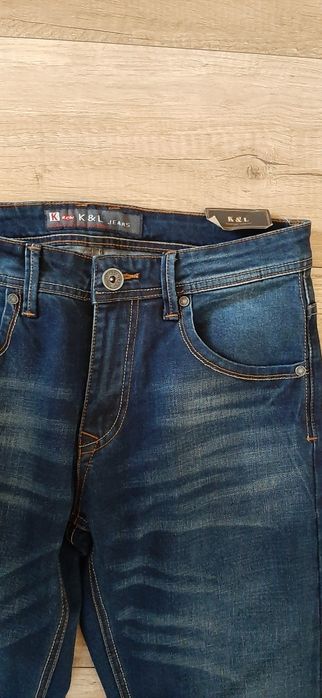 NOWE! Spodnie jeansy damskie K&L rozm. W31 L34