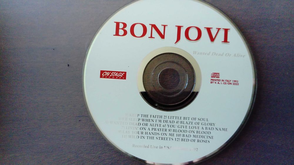 CD Banda Bon Jovi(edição limitada)(como novo)