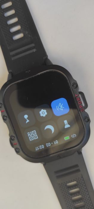 Смарт-годинник SmartWatch Tactical Black