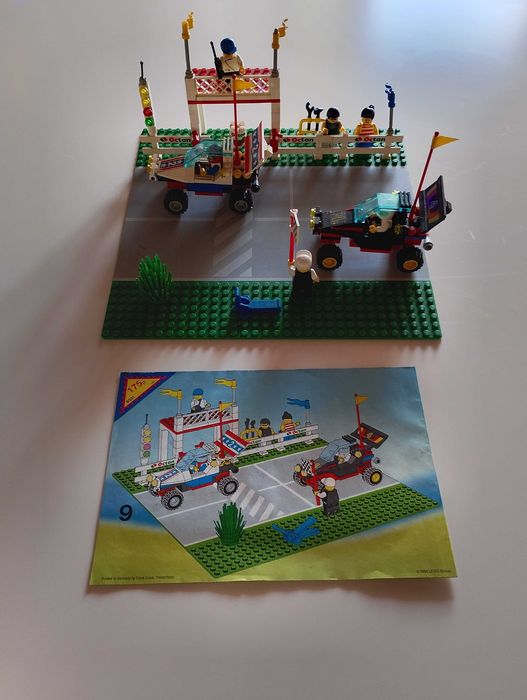 Lego 6551- Clássico Town- Checkered Flag 500