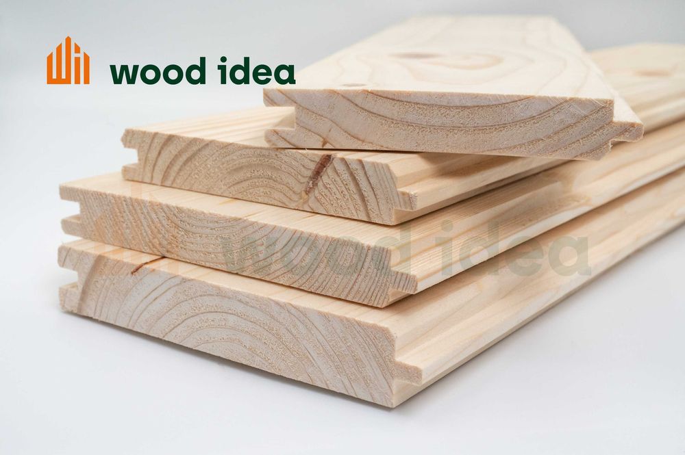 Deska elewacyjna | boazeria | podbitka | świerk 19 mm 146 mm 4m, k. AB