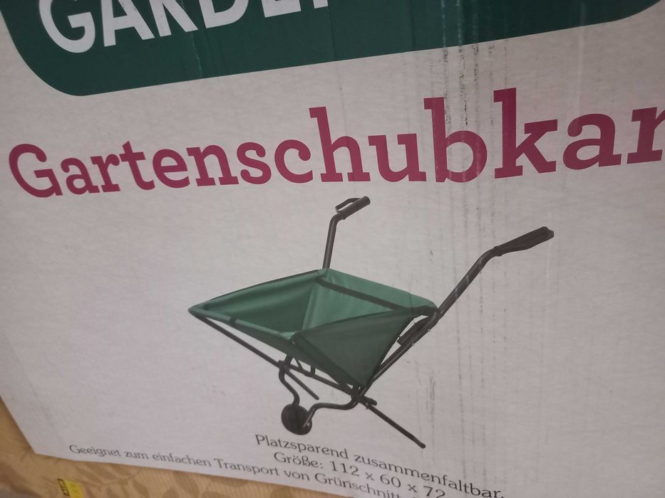 Składana taczka ogrodowa, do 25 kg Gardenline