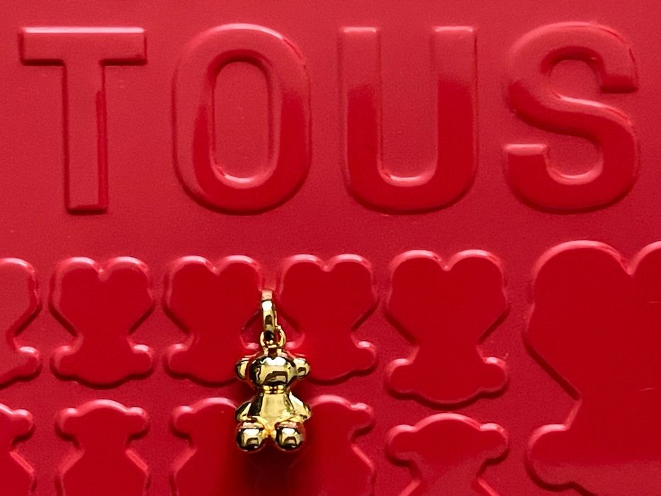 Wisiorek Tous Bold Bear złoty 1,1 cm