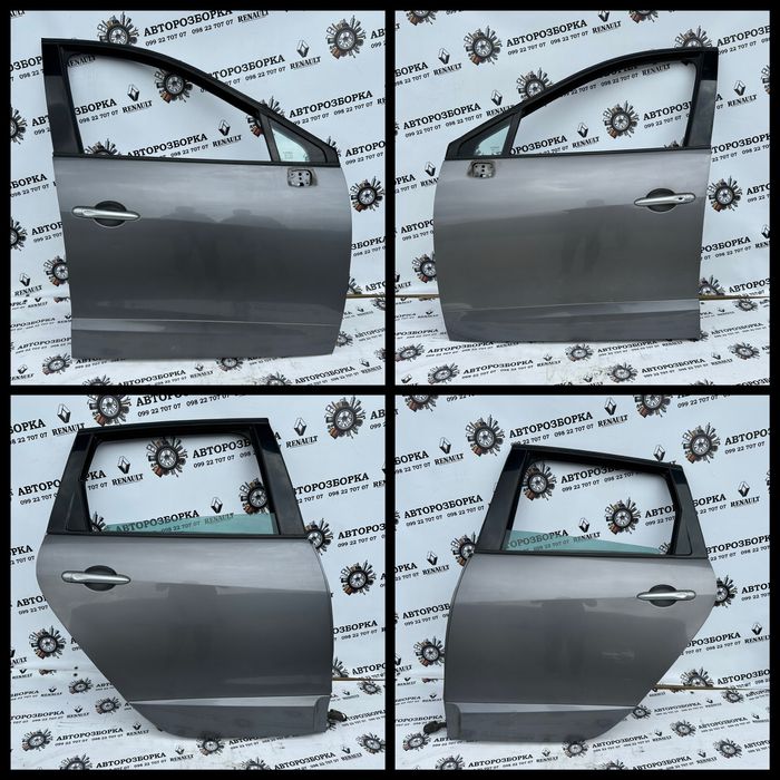 Дверка передня задня ліва права Renault Scenic 3 2009-2016 TEKNG