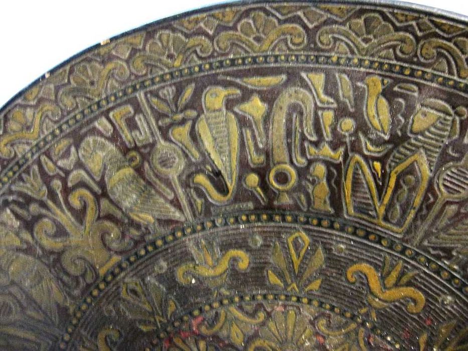 grande antigo prato-cerâmica-Majolica-Wilhelm Schiller & Son- Sec. XIX