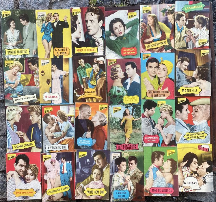 Revistas antigas cinema