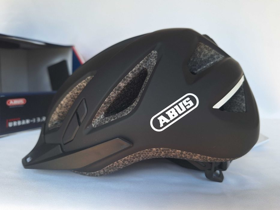Kask rowerowy Abus Urban-I 3.0 Velvet Black S 51-55cm LED