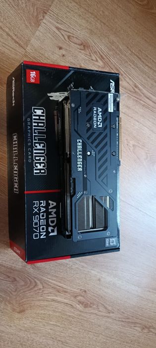 Karta graficzna AMD RX 9070 ASRock Challenger 16GB