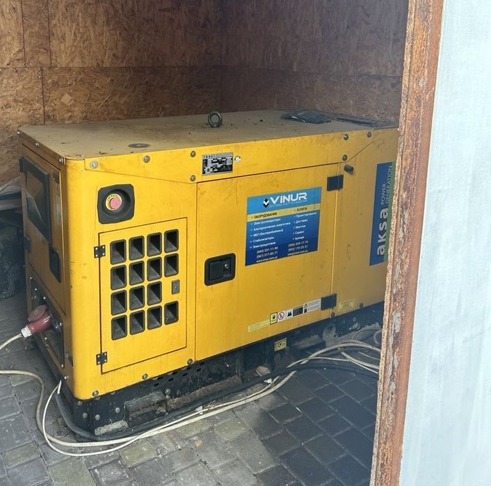 Дизельний генератор Aksa APD 17A, 2021 рік, з АВР