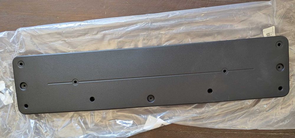 Suporte Placa Matrícula Mercedes