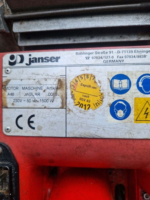 Cykliniarka Jansen jaguar
