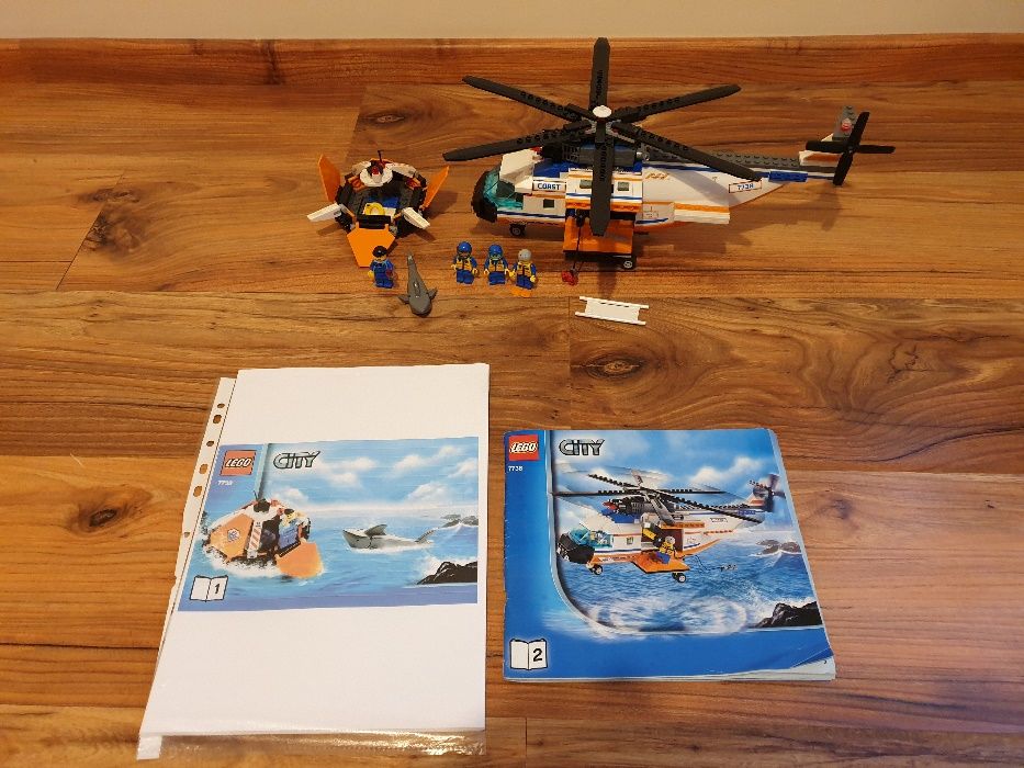 zestaw LEGO - straż przybrzeżna - 7738