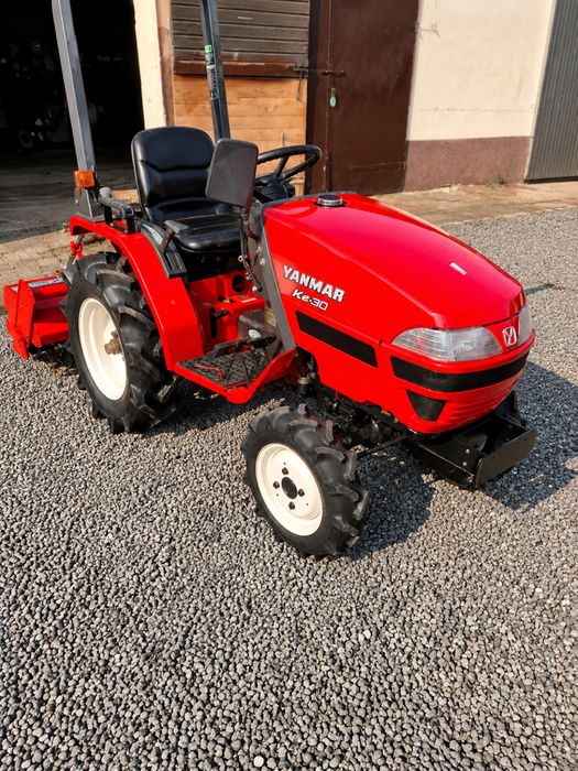 Traktorek YANMAR KE-30 4x4 + glebogryzarka Yanmar RSZ110