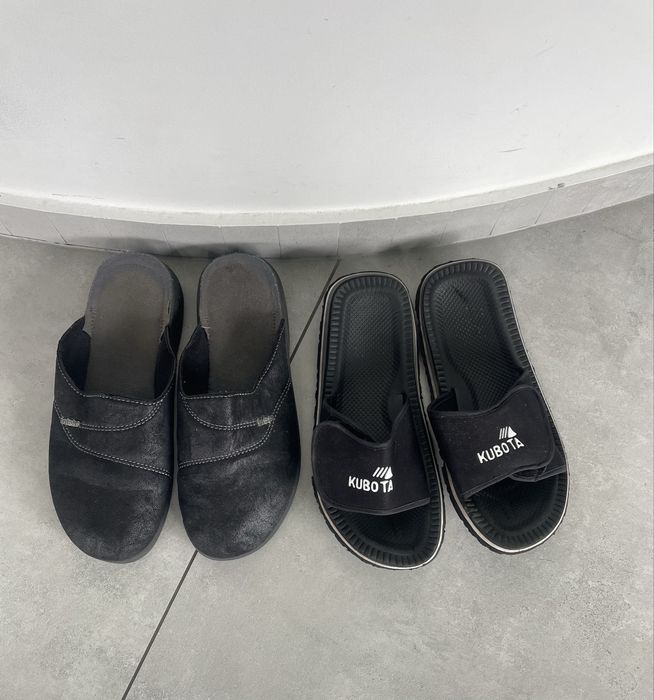 Obuwie domowe kapcie papcie buty  Inblu roz.43 + klapki Kubota