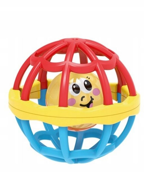 Grzechotka dla dziecka miękka piłeczka