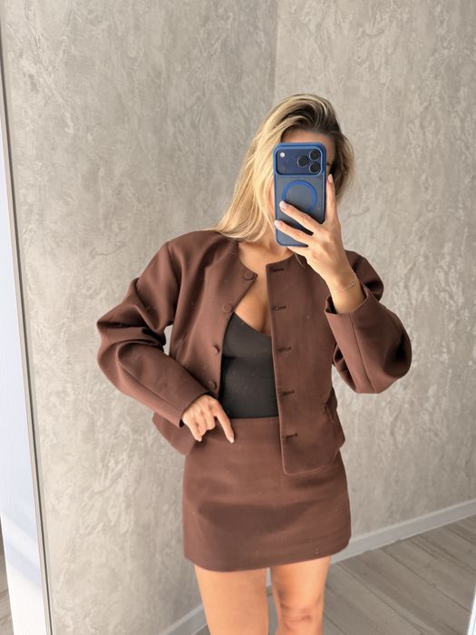 Костюм спідниця жакет zara