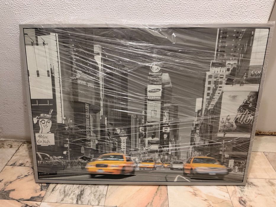 Quadro Nova Iorque - Taxis Time Square - IKEA