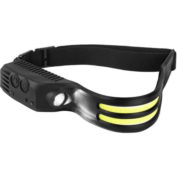 LATARKA czołowa LED  2w1 czołówka ładowanie USB z CZUJNIKIEM ruchu KD3490
