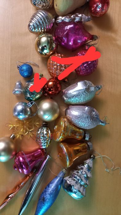 Игрушки новогодние,времен СССР