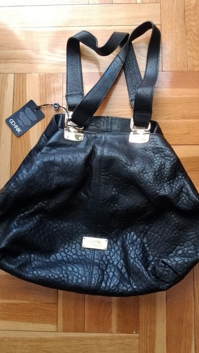 Dzień babci Ochnik torba skóra naturalna nowa z metką mieści A4