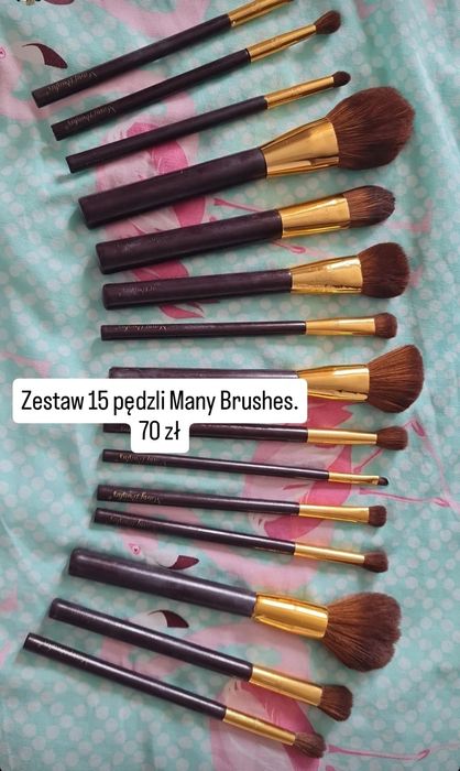 Pędzle do makijażu.