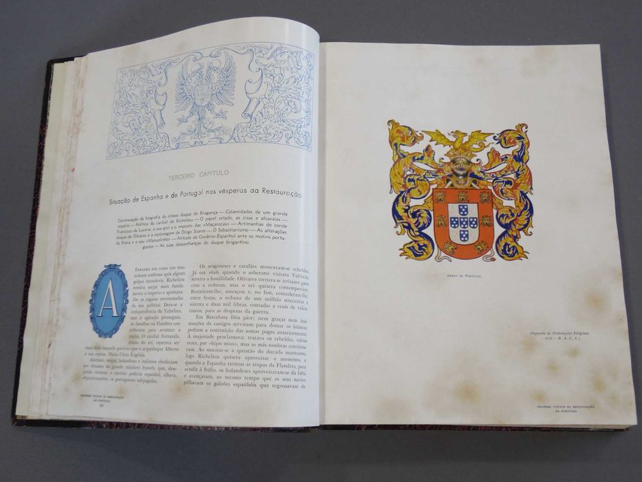 Livro Os Grandes Vultos da Restauração de Portugal, Rocha Martins