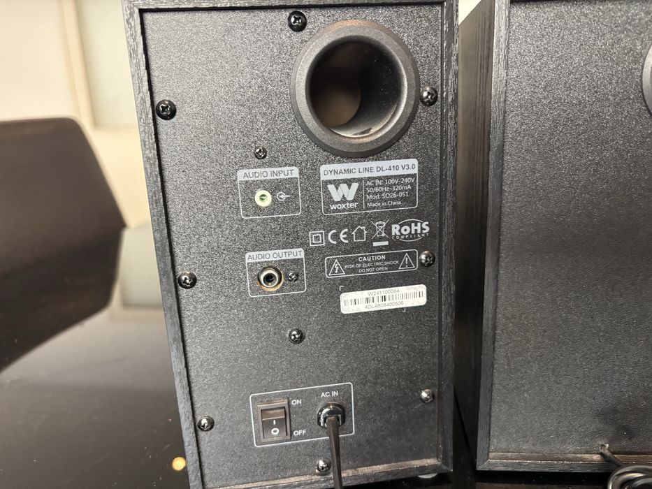 Colunas Activas 2.0 Woxter Dynamic Line DL-410 V3.0 - Como Novas!