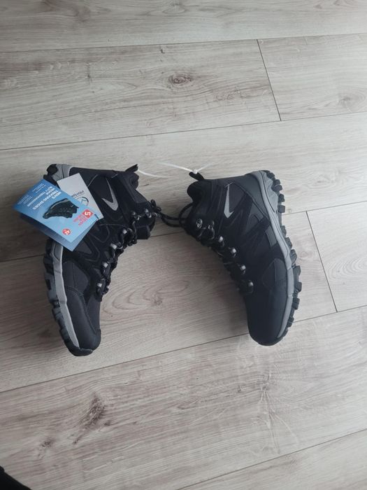 Skórzane buty męskie trekkingowe r.42