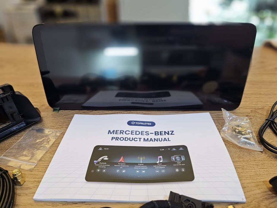 Auto Rádio Android Mercedes - NOVO - 12.3 inch