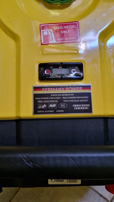 Agregat prądotwórczy 230/380v 6.9kw