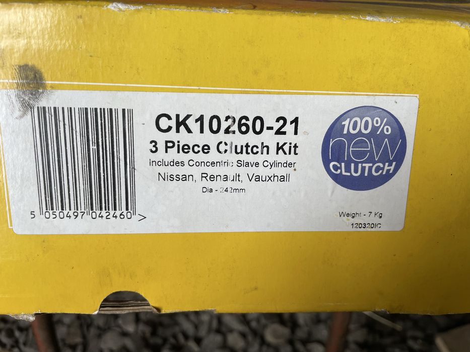 Opel Renault Nissan 2.5л щеплення, сцепление