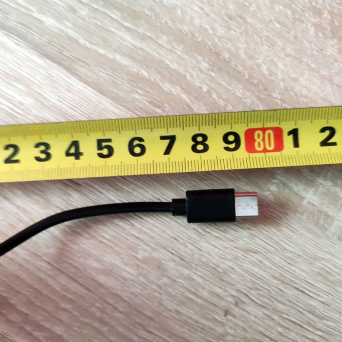Kabel USB C type C 80 cm ładowanie i transmisji danych przesyłanie