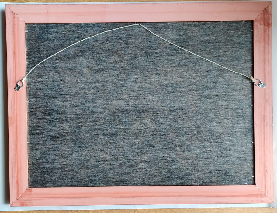 Картина на подарунок з бурштину - Лісовий паркан