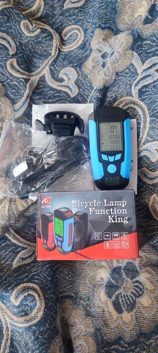 Вело-ліхтар+вело-комп'ютер