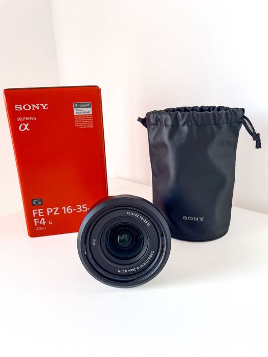 Sony FE PZ 16-35mm F4 G (Como Nova) – Apenas 4 meses – Com Fatura