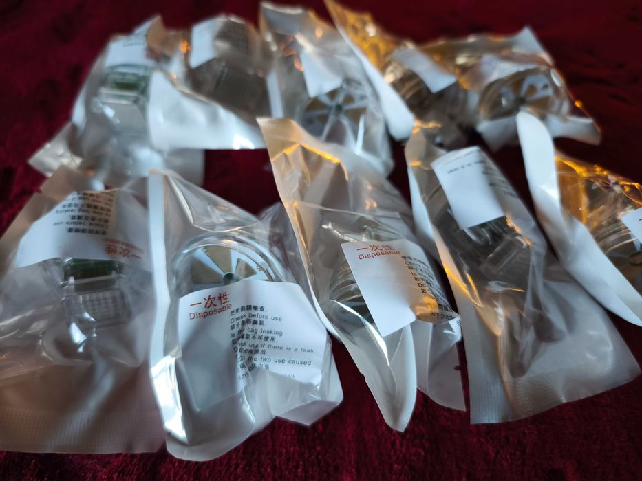 Pozłacane kartridże RF radiofrekwencja mikroigłowa 5 szt 25 pin 64 pin