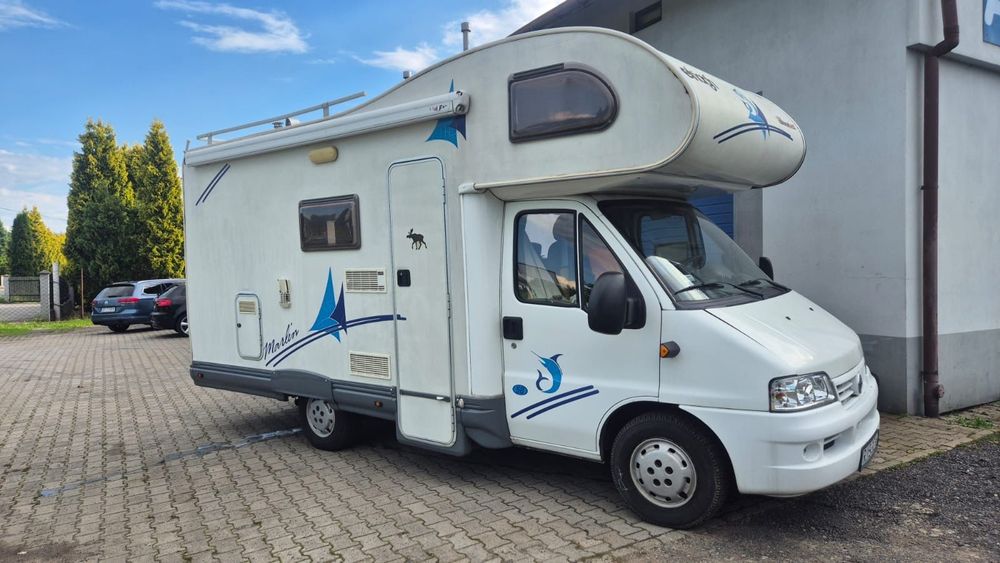 Fiat Ducato Camper, dodatkowo ręczne sprzęgło, gotowy do jazdy
