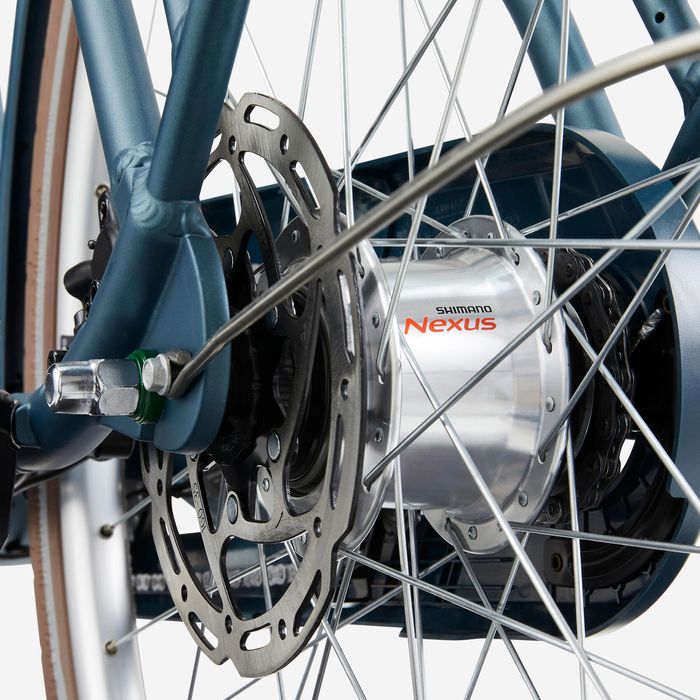 Bicicleta Elétrica de Cidade Elops 920 E connect LF Azul-pato