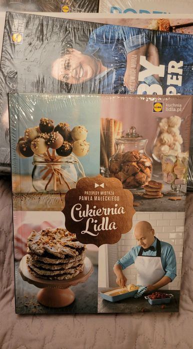 Nowe Książki kucharskie Lidl Cukiernia Pascal Okrasa Ryby Polska +