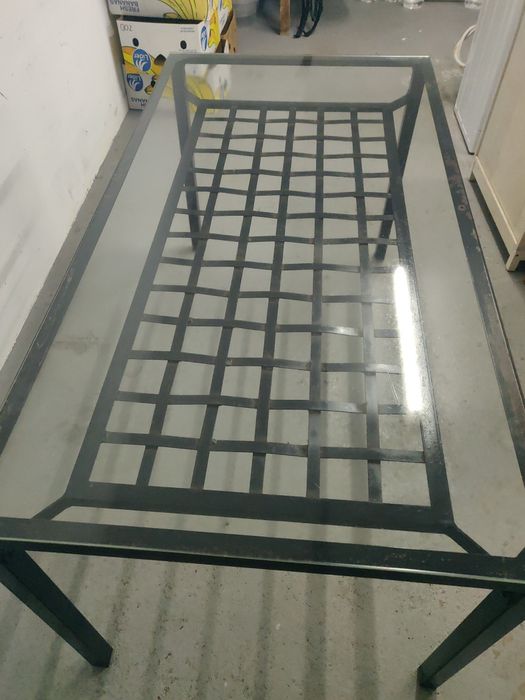 Mesa vidro ikea (78x150x75cm)