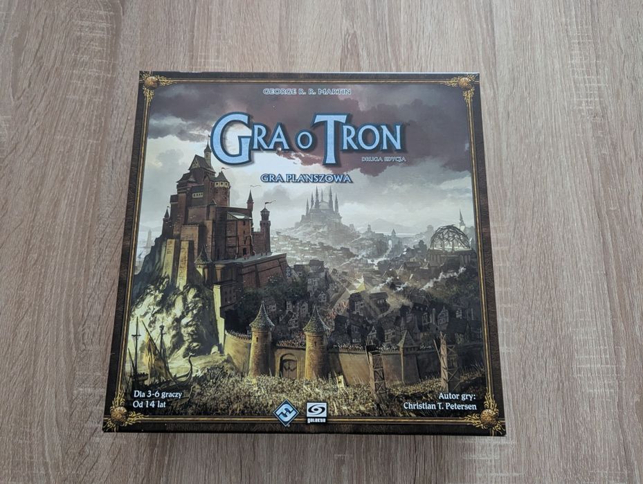 Gra planszowa „Gra o Tron” – stan idealny