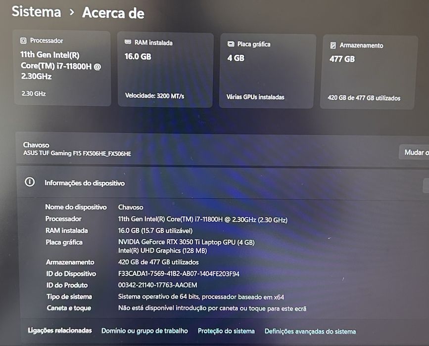 ASUS TUF Gaming F15