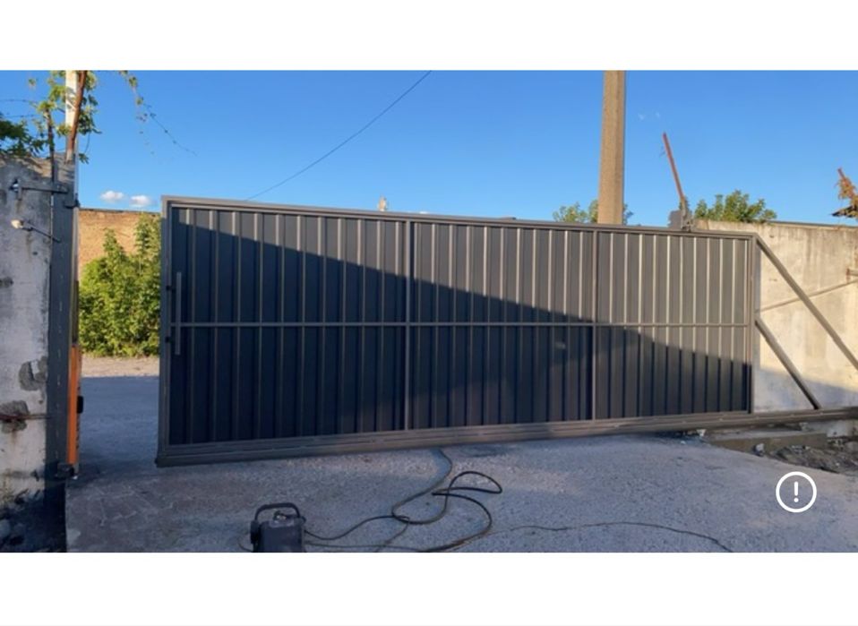 Забори ворота хозблоки навіси під ключ