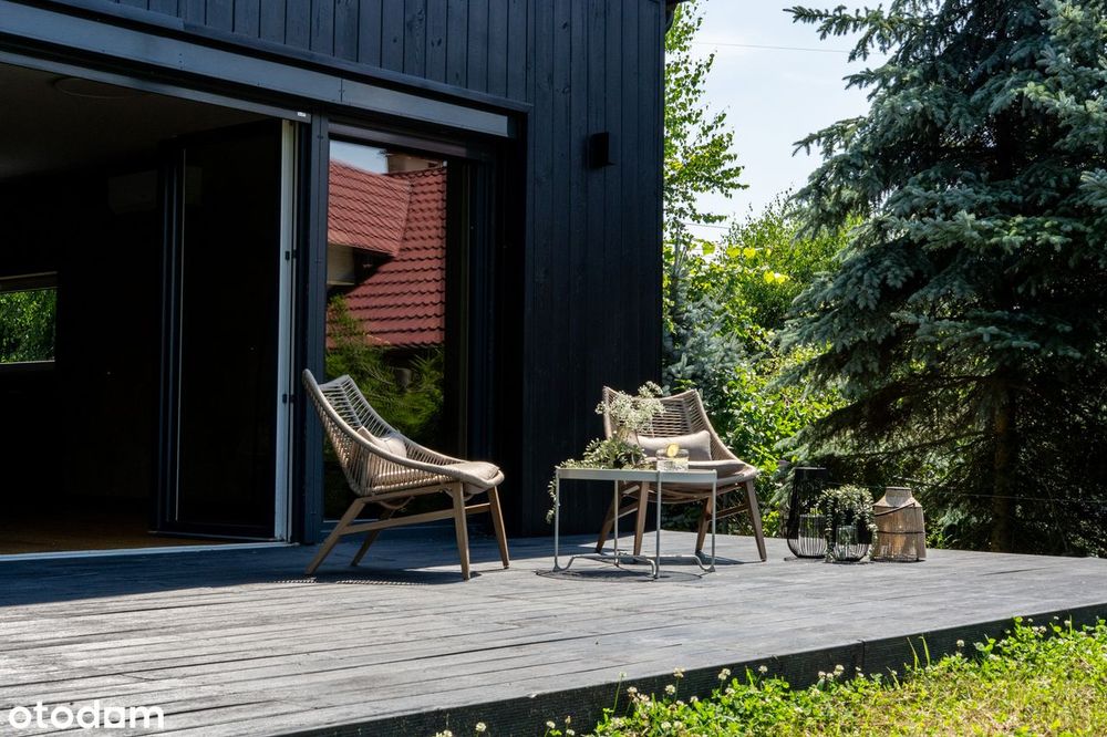 Nowoczesny dom | 10-arowa działka | 55 m² strefy dziennej