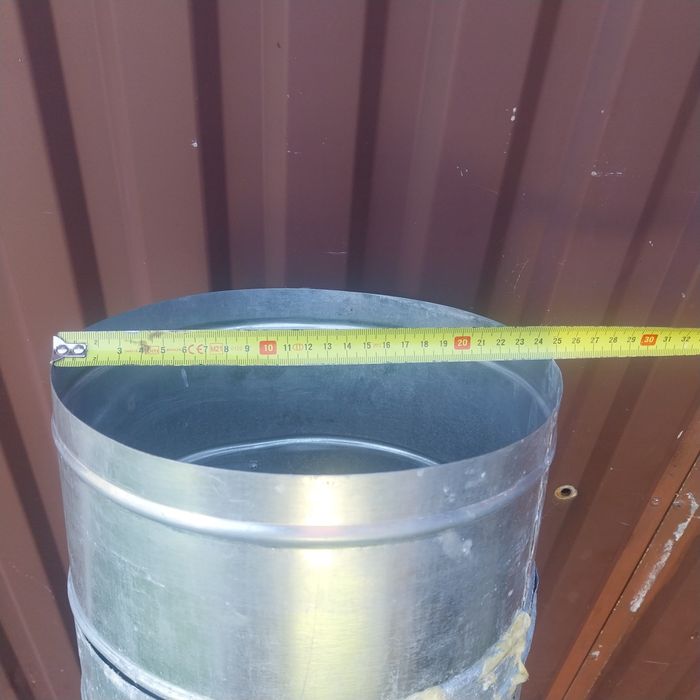 Komin wyciągowy średnia 25cm