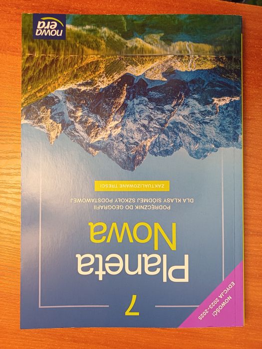 Sprzedam podręcznik do geografii klasa 7 wydawnictwo Nowa era