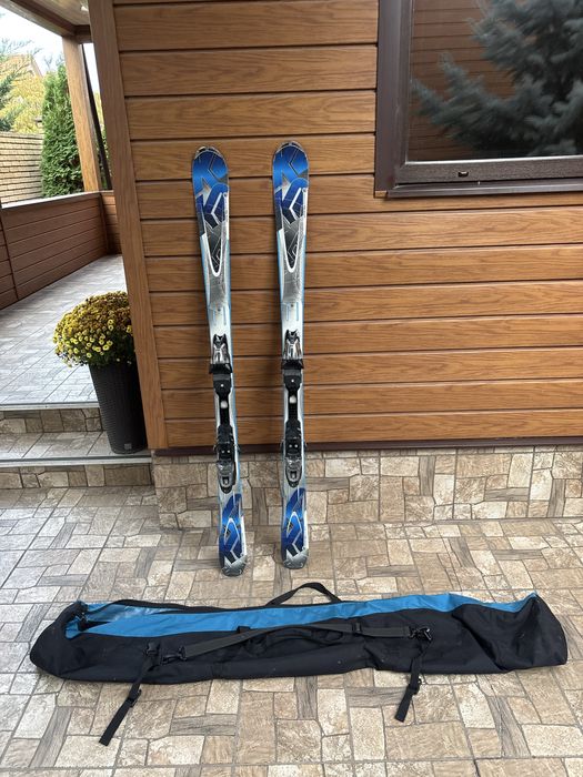 Продам лижі k2 плюс чехол