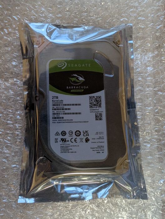 Жорсткий диск HDD Seagate BarraCuda 2.0TB 256MB 3.5"(ST2000DM008)