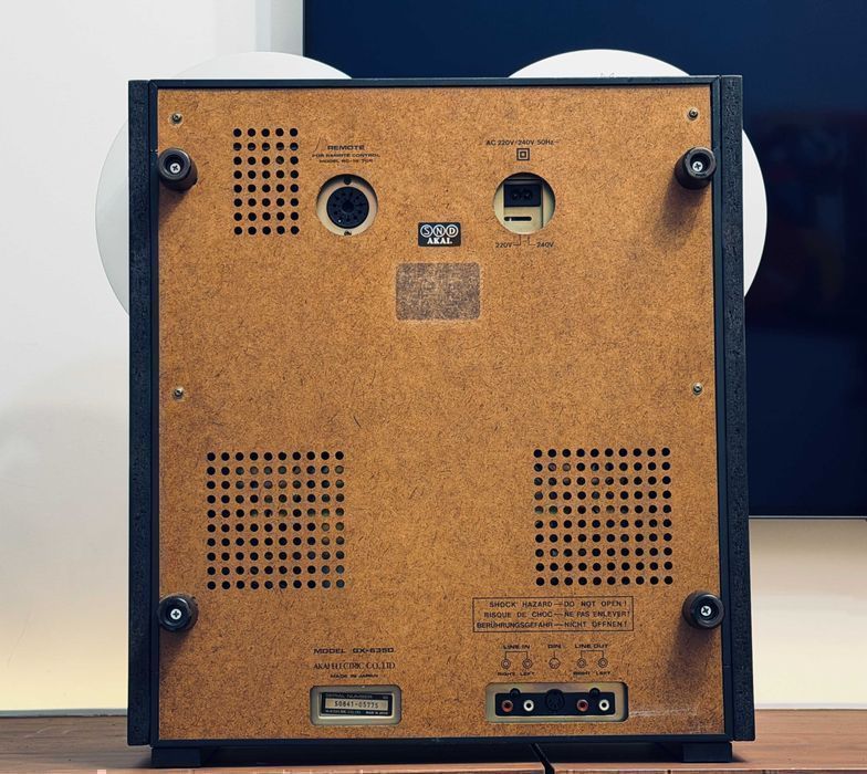 Akai GX-635D — первая модель легендарной 600-й серии Akai, родоначальник линейки ℹ️ 6 GX-голов, 3 мотора, Auto-Reverse, 220V | Европа, как новый
