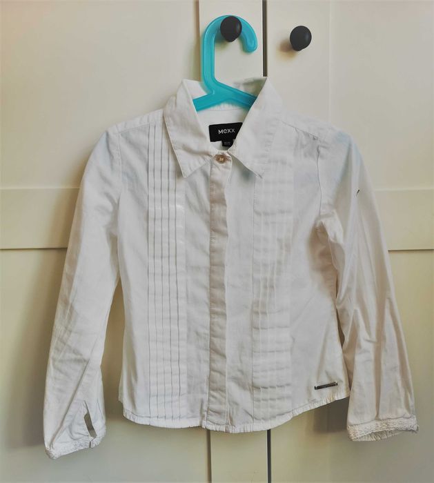Biała koszula dla dziewczynki MEXX r. 110-116